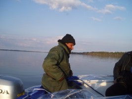 Рыбалка во время нереста на Волге на катерах. Акция "Нерест без сетей 2011"